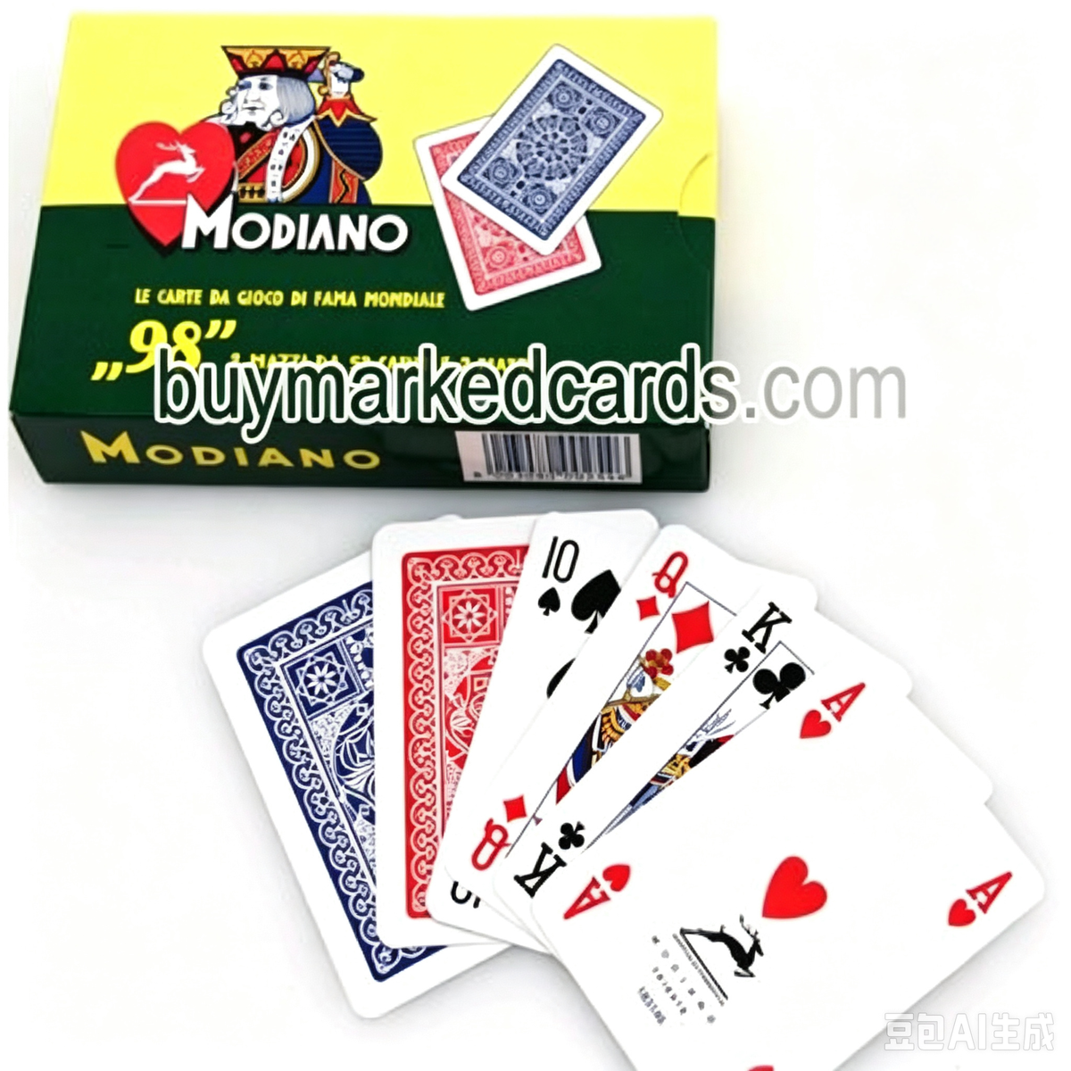 Меченые карты Modiano N98