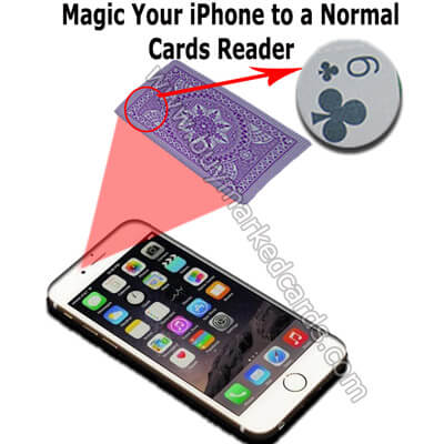 Устройство для считывания обычных игральных карт для iPhone