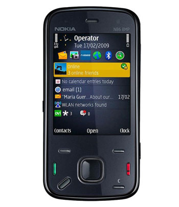 Nokia N86 камера Сканирование