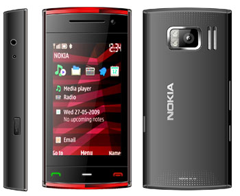 Nokia X6 сканирования камеры
