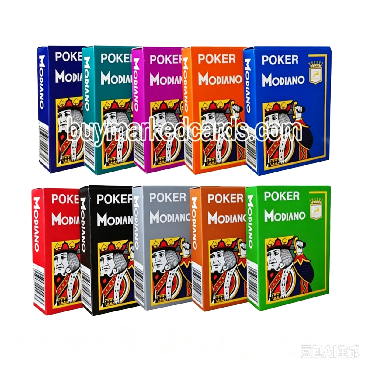 Меченые карты Modiano Cristallo