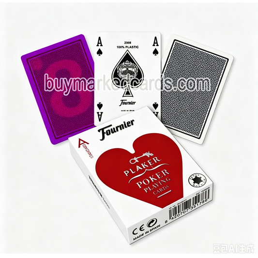 Игральные карты Fournier 2500 со светящимися чернилами