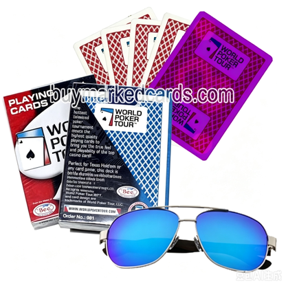 Карты Bee WPT с невидимыми чернилами